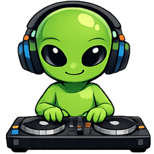 Orbital DJ mascot