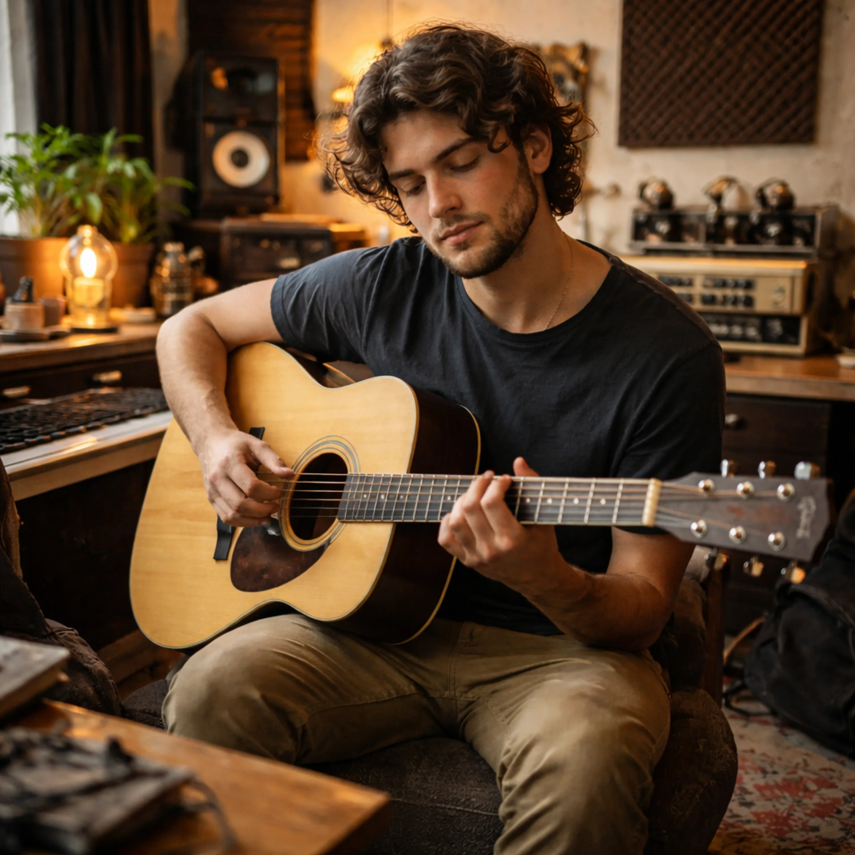 A quiet guitar